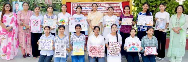 KMV Collegiate Students calls for Drug-Free Future Through Creative Buddy Program Initiative