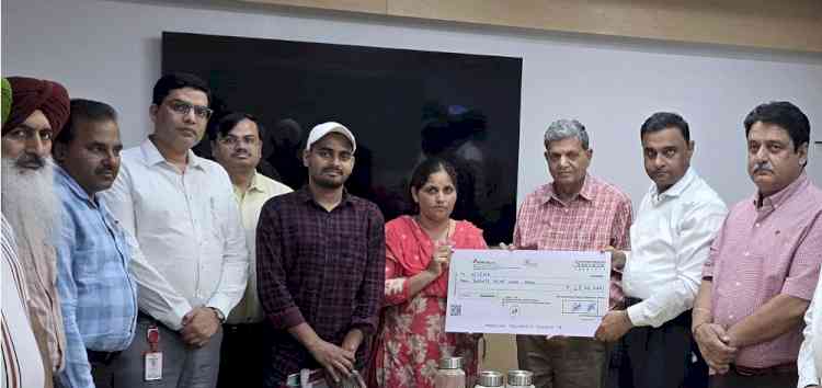 CPDL again Extends Financial Support of Rs 25 Lakh to Family of Deceased Employee