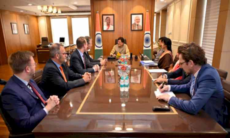 Piyush Goyal meets german leaders to advance India-EU trade partnership