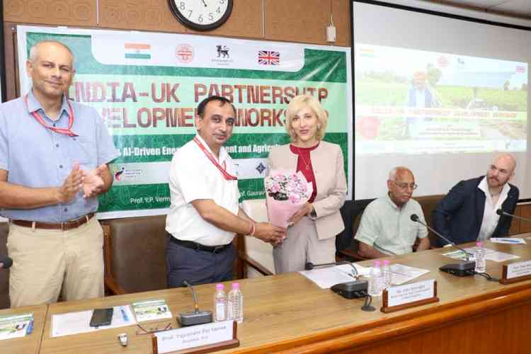 Panjab University hosts Indo-UK workshop on AI-enabled solar irrigation systems