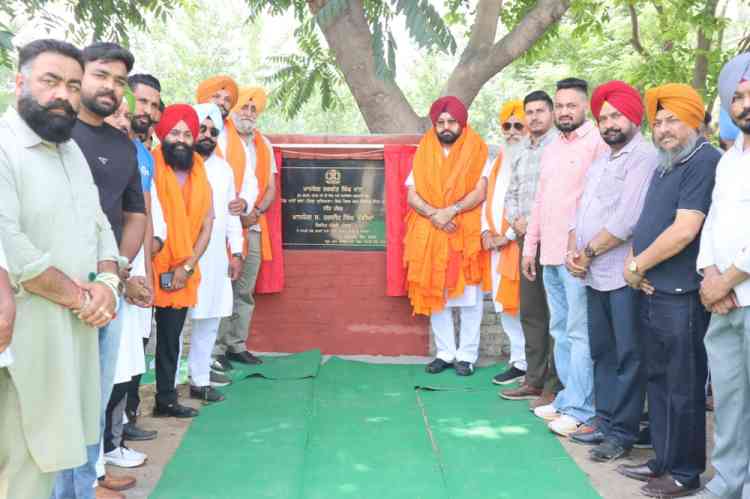 Cabinet Minister Hardeep Singh Mundian lays foundation stones for two Aam Aadmi Clinics and one Health & Wellness Centre worth Rs 125.5 lakh