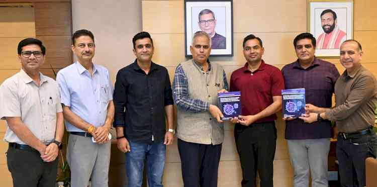 MDU VC Prof. Milap Punia Unveils Book on Future Medical Technologies