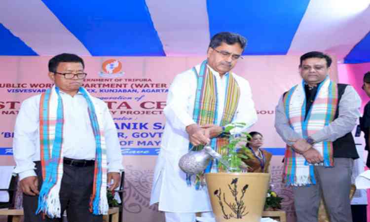 Tripura to implement 193 flood control projects to check river erosion: CM Saha 