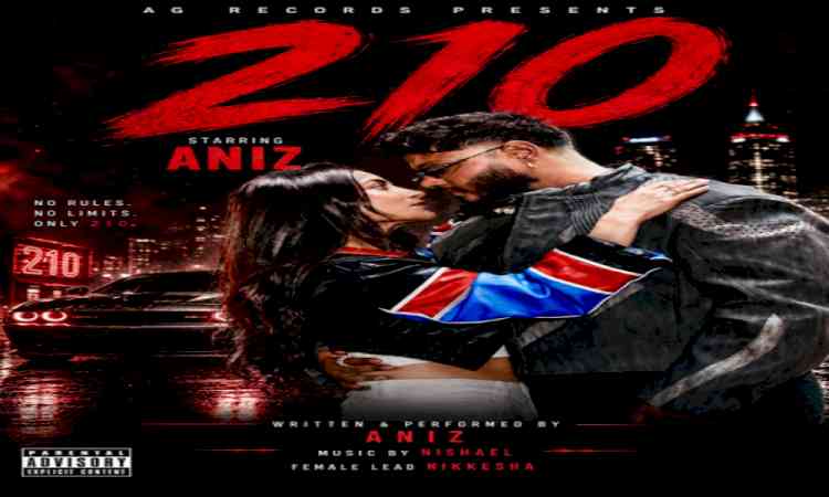 Aniz drops his latest single '210' featuring Nikkesha