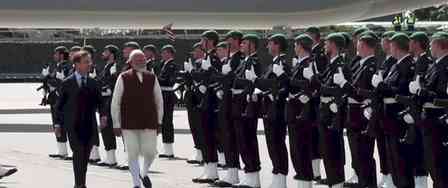 PM Modi arrives in Sweden, PM Kristersson welcomes him at airport 