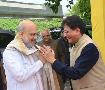 Piyush Goyal credits Amit Shah's 'structured planning' for push towards Naxal-free India