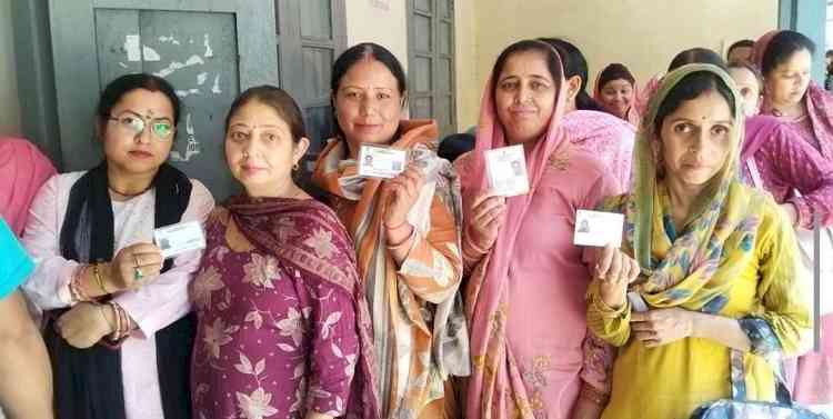 Robust Voter Turnout Recorded in Kangra District During Urban Local Body Elections