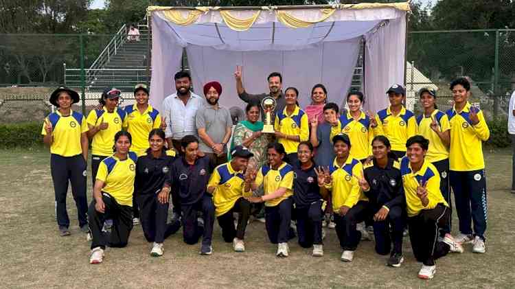 Cricket Academy of Narwal A Clinches Tricity Women Cricket Tournament Title