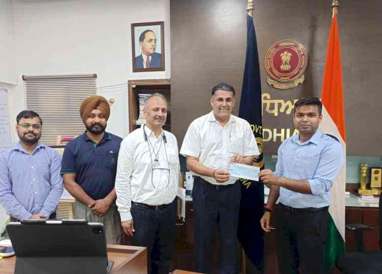 Vardhman Special Steels Donates ₹6 Lakh to Red Cross for TB Patients’ Treatment and Nutrition