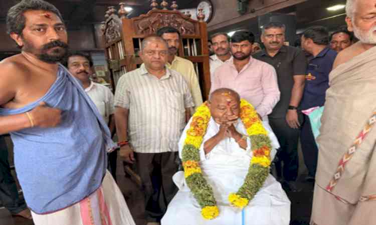There can be no rift between BJP and JD(S), says former PM Deve Gowda