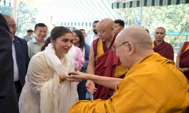 Bhumi Pednekar shares glimpse of her ‘inward journey’ as she meets Dalai Lama