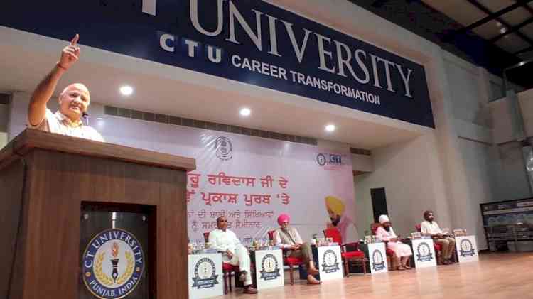 Punjab Government holds special seminar on teachings of Sri Guru Ravidass Ji at CT University
