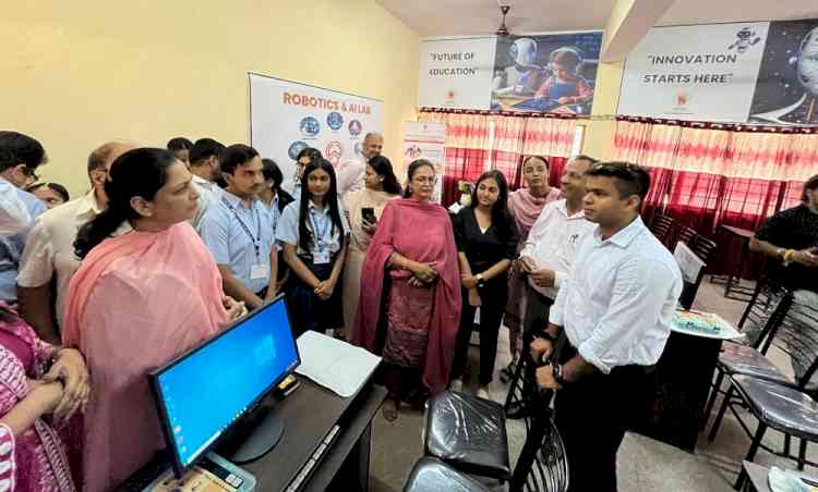 DC inaugurates Robotics and AI Lab at PAU GSSS School