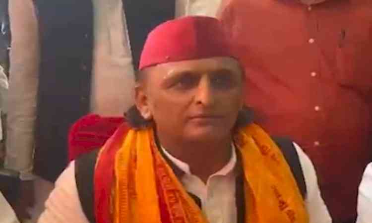 'Will govt stop us from holding press conference on road': Akhilesh's swipe at UP CM over namaz ban in public