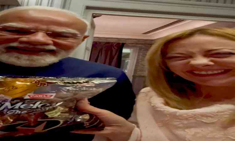 PM Modi gifts ‘Melody’ to Giorgia Meloni, revives viral ‘Melodi’ moment