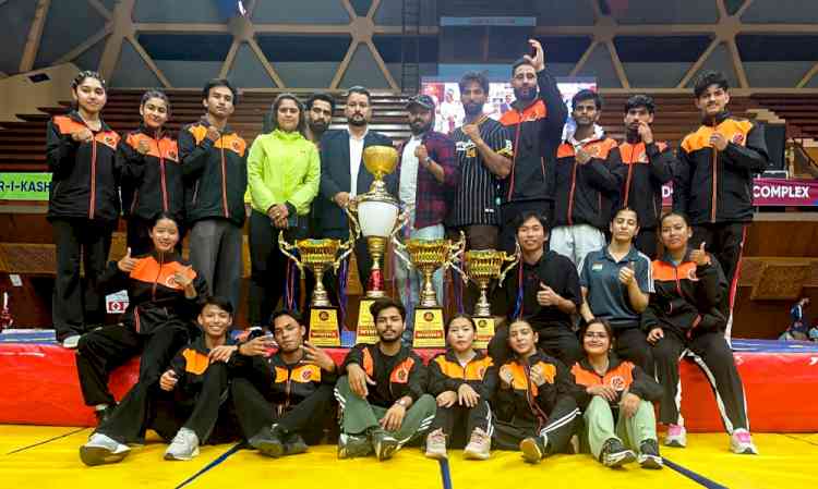 LPU Emerged Overall Champion at All India Inter University Wushu Championship 2026 with 23 Medals