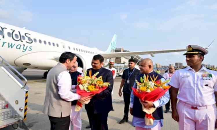 Cyprus President arrives in Mumbai on four-day State Visit to India