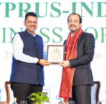 The next decade decisive for India-Cyprus economic partnership, says Maha CM Fadnavis