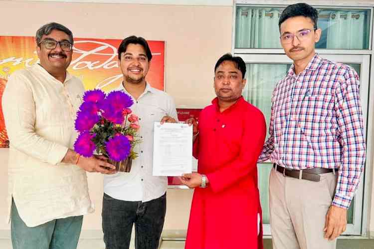 आईएचटीएम के छात्र अभिषेक आईआईटी दिल्ली में असिस्टेंट हॉस्पिटैलिटी मैनेजर चयनित