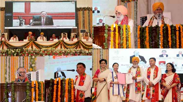 Chief Justice of India virtually graces 11th Convocation Ceremony of Central University of Punjab