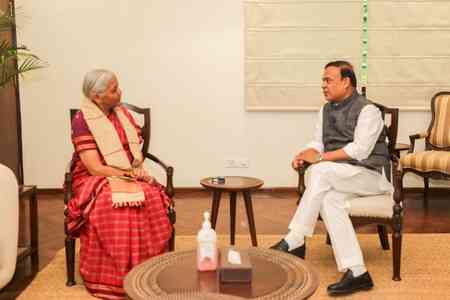 CM Sarma meets Nirmala Sitharaman, discusses roadmap for Assam's future growth and development