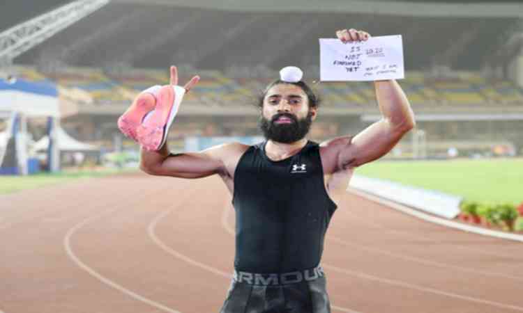 'Entire Punjab takes pride': Punjab CM Mann hails Gurindervir Singh after historic 10.09s NR run