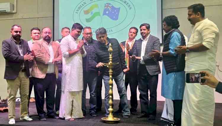 Tewari Leads UDF Victory Celebrations in Melbourne, underscores India’s pluralism and global diaspora strength
