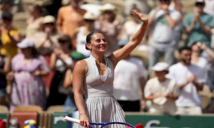 French Open: Marta Kostyuk overcomes fear for family to advance in Paris