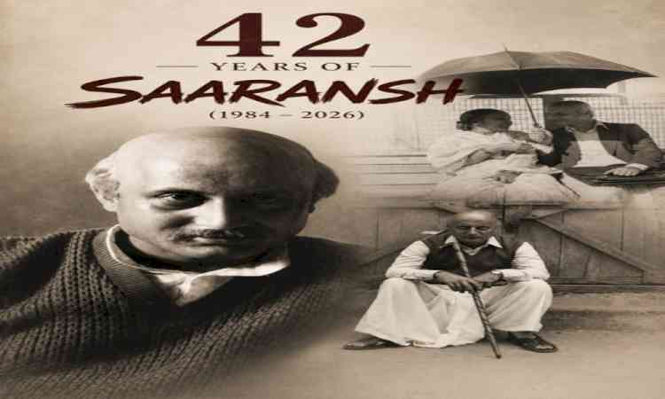 Anupam Kher says 'God is kind' as he completes 42 years in Bollywood: Received so much love