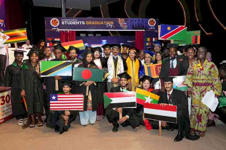 LPU Celebrated International Graduation Day as Students from 30+ Countries Embarked on Global Journeys ahead
