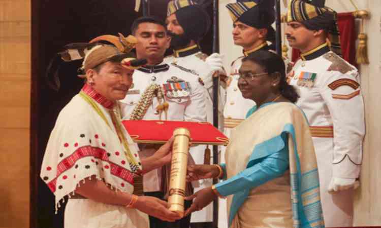 President Murmu confers Padma awards on 66 personalities at first Civil Investiture Ceremony