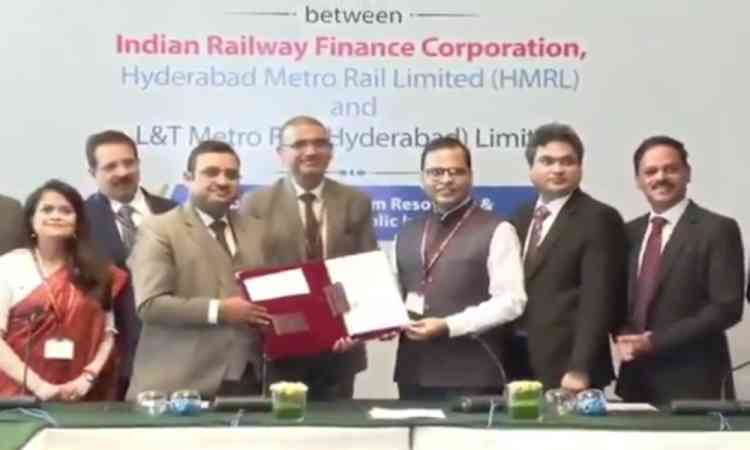 Telangana secures Rs 13,600 crore refinancing support for Hyderabad Metro Rail