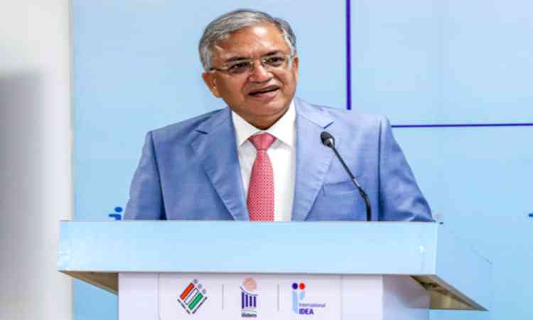 CEC Gyanesh Kumar addresses delegates from 12 nations on electoral resilience