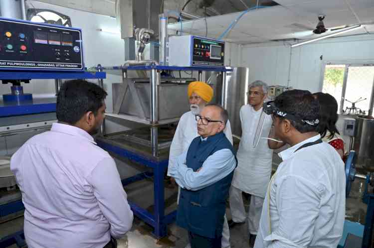 CU Punjab Launches CUPRDF Incubator and Pilot Manufacturing Facility for Rice Straw-Based Sustainable Disposable Tableware