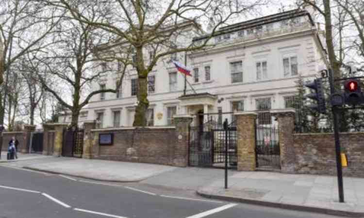 Russian embassy calls the new British sanctions ‘pointless’