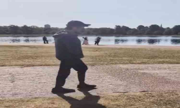 Anil Kapoor takes a walk down memory lane in London's Hyde Park