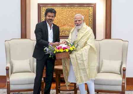 TN CM Vijay begins high-profile political outreach in New Delhi with PM Modi meeting 