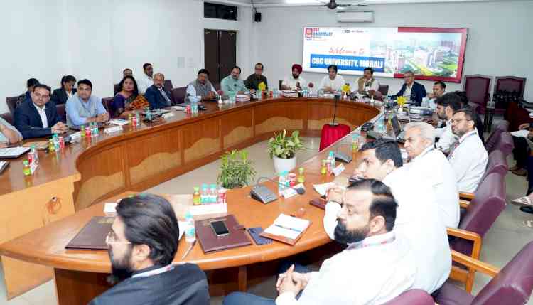 CGC University Mohali Concludes 2nd Academic Council Meeting, Maps Out Academic Roadmap for Future Education