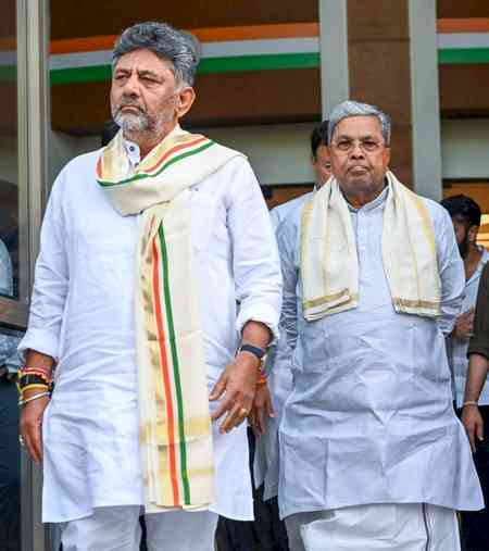 Karnataka: Celebrations erupt at Shivakumar’s residence; security beefed up near Guv's house
