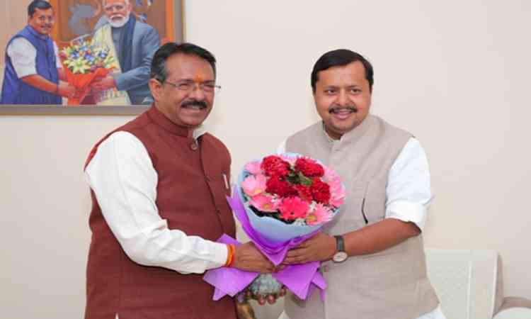 Harsh Malhotra takes over charge of Delhi BJP President, vows to serve city