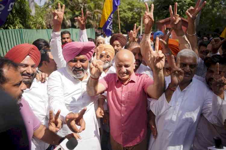 AAP's Landslide Victory in Municipal Elections; Manish Sisodia says, Across Punjab, people have sent clear message: They appreciate good governance & are satisfied with AAP Gov’t work