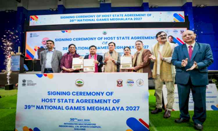 Meghalaya to host 39th National Games 2027 as CM Sangma signs Host State agreement