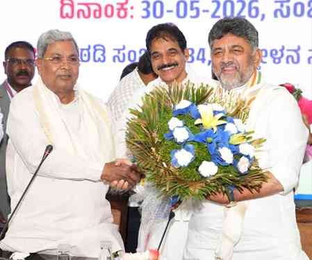 DK Shivakumar elected CLP leader, to take oath as Karnataka CM on June 3 