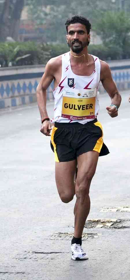 Gulveer Singh becomes first Indian to clock a sub-four-minute mile
