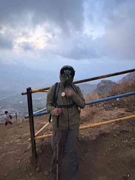 Sanjay Gupta is a proud dad as his son summits the highest peak in Maharashtra