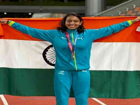Gujarat farm labourer's daughter Kajal Vaja sprints to silver at Asian U-20 Athletics Championships