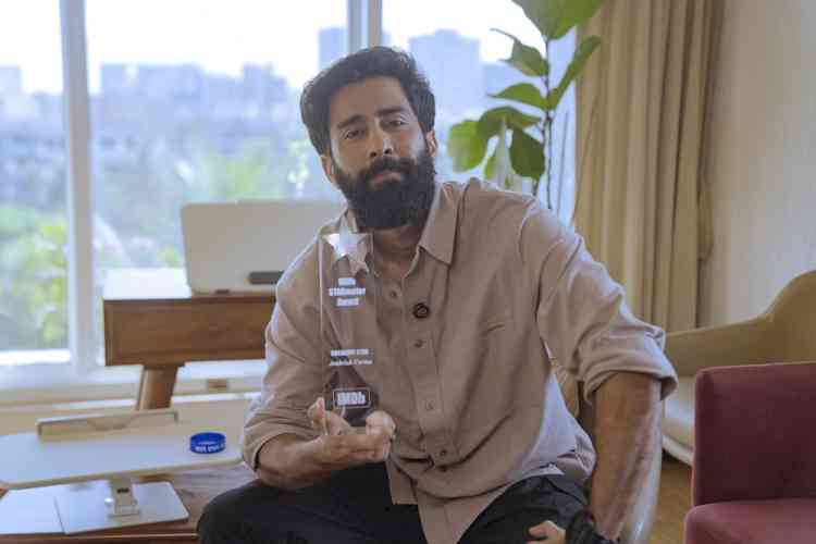 Ambrish Verma Receives an IMDb STARmeter Award 