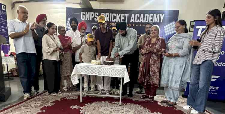 Ten X U Adoption Drive Launched at Guru Nanak Public School Cricket Academy; Sawan and Abhay Receive Cricket Kits