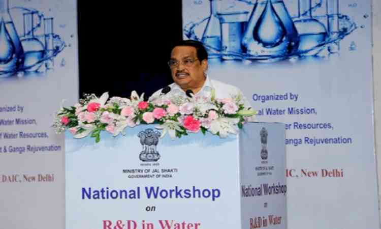 Jal Shakti Minister CR Paatil leads talks at workshop on R&D in water