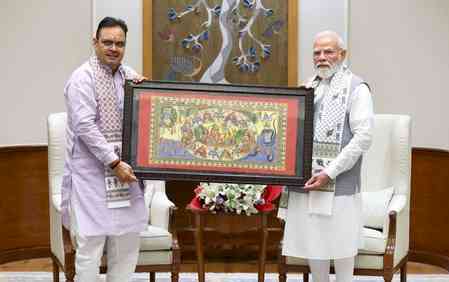 Rajasthan CM Sharma meets PM Modi, discusses development